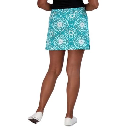 Colorado Tranquility Clothing Women Skort (Medium, Kaleidoscope Teal)