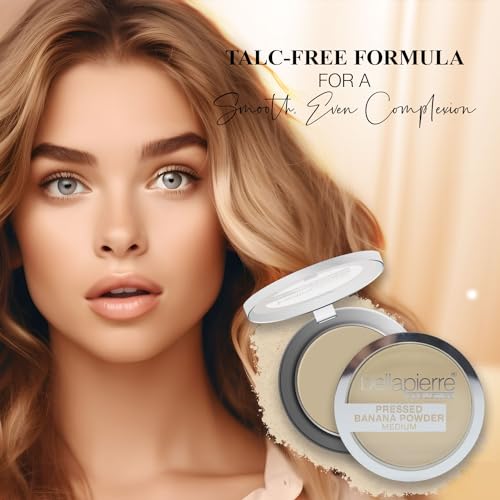Bellapierre Banana Setting Powder – Talc-Free Under-Eye Brightening