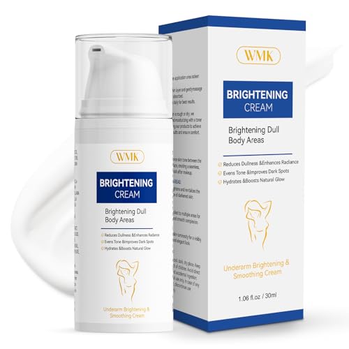 WMK Skin Bleaching Cream for Intimate Areas ? Vitamin C Dark Spot Remover for Underarms, Knees, Elbows & Bikini Line