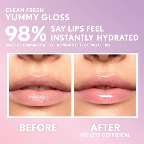 COVERGIRL Clean Fresh Yummy Lip Gloss - Vegan, Hyaluronic Acid