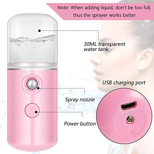 Mudder Nano Facial Mister 30ml USB Rechargeable - 8 Pack