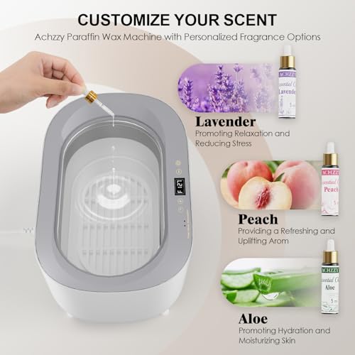 Achzzy Paraffin Wax Machine for Hands and Feet - 5000ml Wax Warmer Kit