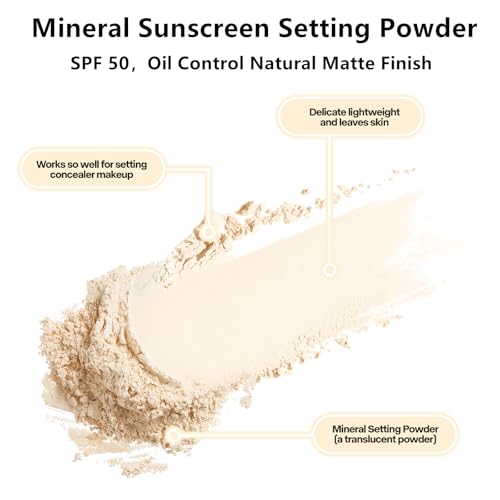 Mineral Sunscreen Setting Powder SPF 50 - Translucent