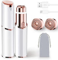 Rechargeable Facial Hair Remover for Women with 2 Replacement Heads
