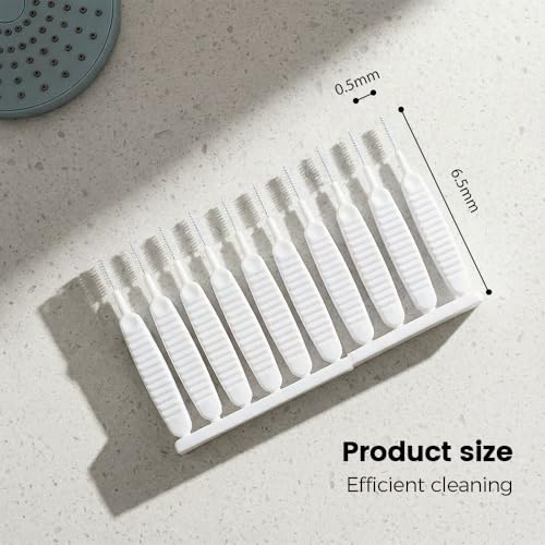 10-Pack Shower Head Cleaning Brush - Anti-Clogging Tool
