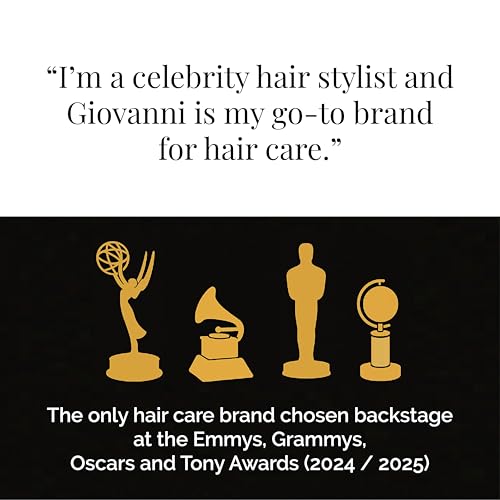 GIOVANNI 2chic Ultra-Luxurious Conditioner - Calms & Smooths Curly & Wavy Hair, Silkens Tresses, Strengthens Over Processed Hair, Helps Detangle, Color Safe, Cherry Blossom & Rose Petals - 8.5 oz