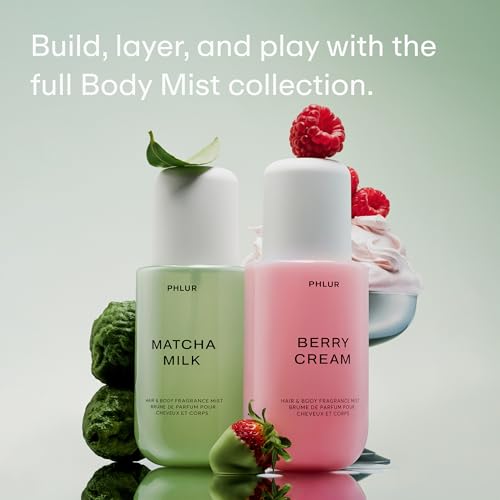 PHLUR Matcha Milk Body Mist | Hair & Body Perfume Spray 8oz