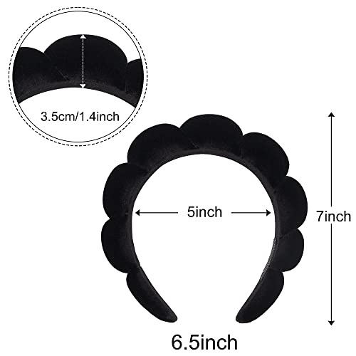 Ayesha Spa Headband for Washing Face & Makeup - Soft Sponge