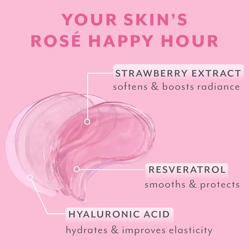 Patchology Serve Chilled Rosé Hydrating Under Eye Patches – 5 Pairs