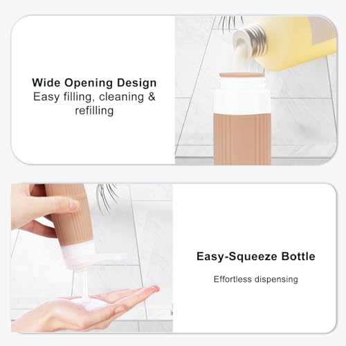 JessLab 16 Pack TSA-Approved Travel Bottles & Containers