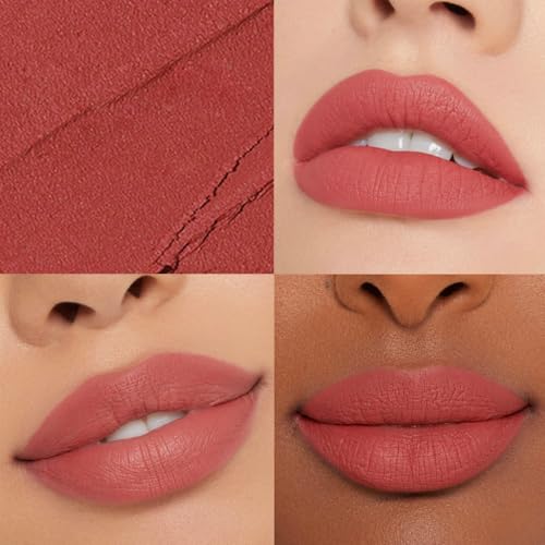 Matte Lip Mud Pencil - Velvet Nude Lipstick, Non-Drying
