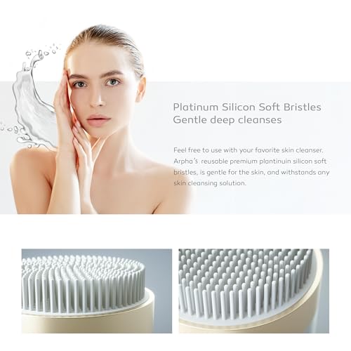 ARPHA Titanium Ion Sonic Face Scrubber with Red/Blue/Green Light