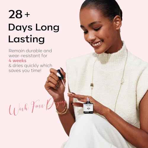 modelones Pink Gel Nail Polish Jelly Sheer Milky White Nude Polish Translucent Soak off LED Nail Gel DIY Manicure Soap Nails Clear Nail Polish Gift for Girls Women 15 ML