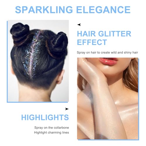 Glitter Body Highlighter Spray - Shimmering Powder Makeup