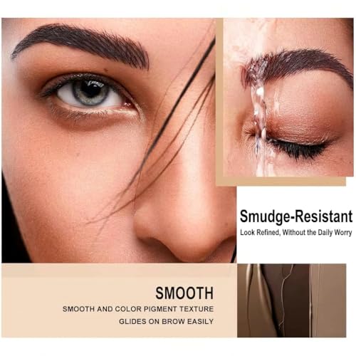 2-in-1 Lash and Brow Tint Kit - Professional Black Color, 7ml
