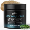 Men's Exfoliating Body Scrub with Tea Tree Oil & 2% BHA