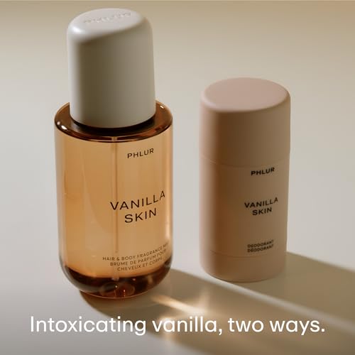 PHLUR Vanilla Skin Natural Deodorant & Body Mist with Pink Pepper & Sandalwood