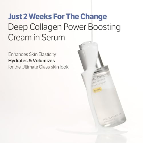 SUNGBOON EDITOR Intensive Collagen Care Duo | for Wrinkles, Skin Tightening & Dry Skin | Silk Peptide Intensive Lifting Ampoule & Retinol Capsule Cream | Korean Skincare