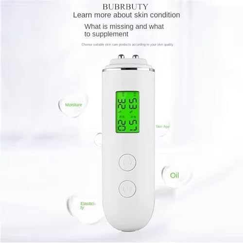 Digital Skin Hydration & Oil Analyzer - LCD Moisture Tester