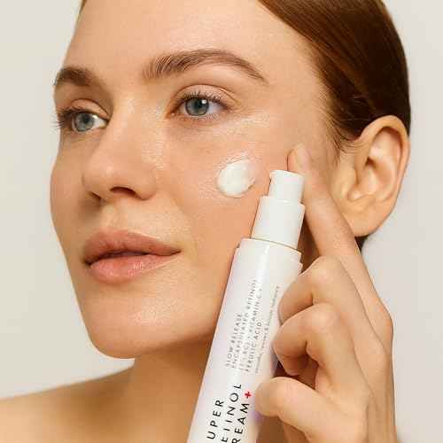 Beauty Pie Super Retinol (+ Vitamin C) Night Renewal Moisturiser ? 1% Retinol Complex with Vitamin C, E, Ferulic Acid & Shea for Overnight Renewal