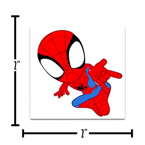 Spider-Man Temporary Tattoos 72-Pack Party Favors