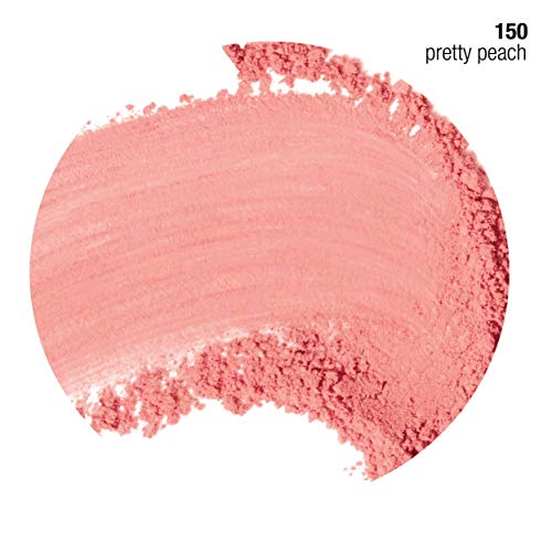 COVERGIRL Cheekers Blendable Powder Blush in Pretty Peach, 0.12 oz