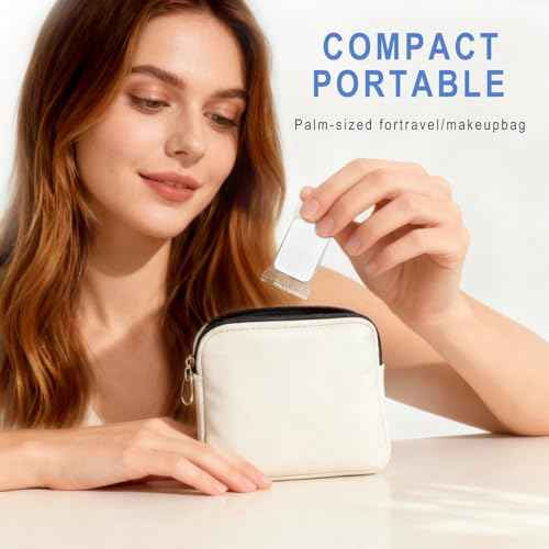 30pcs Portable Compressed Towel Tablets, Disposable Washcloths for Travel, Mini Thickened Compressed Towels for Camping, Fitness, Sports, Beauty, Home, Facial & Hand Cleaning
