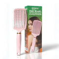 Detangler Hair Brush with Soft Bristles for Wet & Dry Hair