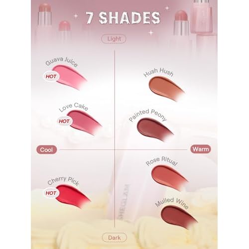 SHEGLAM Buttery Bliss Blush Stick Cream Blush for Cheek- Chestnut Flush