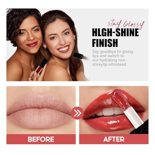 3 Piece Honey Hydrating Tinted Lip Gloss Set - Dewy Glass Finish