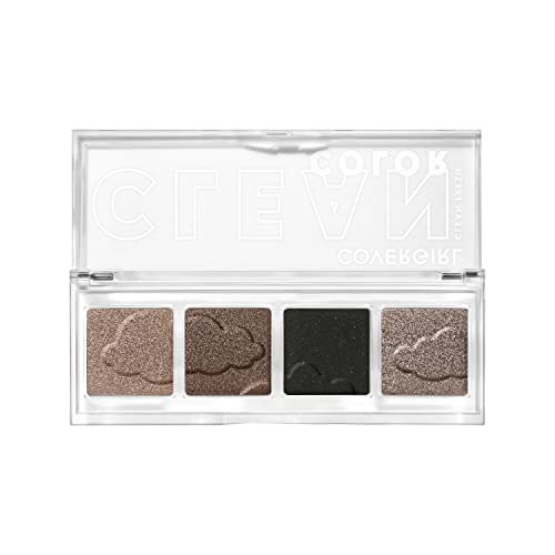 COVERGIRL Clean Fresh Eyeshadow Palette, Shimmer Finish, Vegan