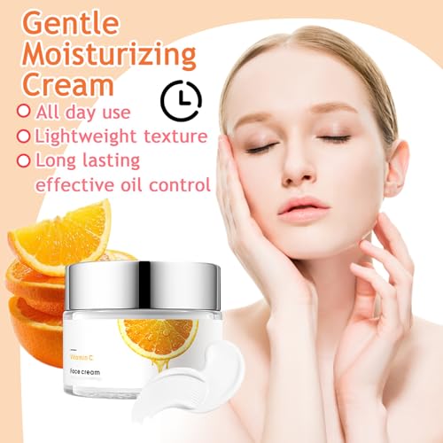 Hydrating Face Cream,Deep Cleansing Long Lasting Moisturizing Facial Cream,Daily Non-sticky Face Moisturizer for Face and Body F