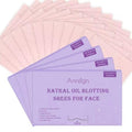 Face Oil Blotting Paper sheets- 4 pack 400 sheets Rose Natural Face Oil Blotting Paper rapidly absorb excess oils