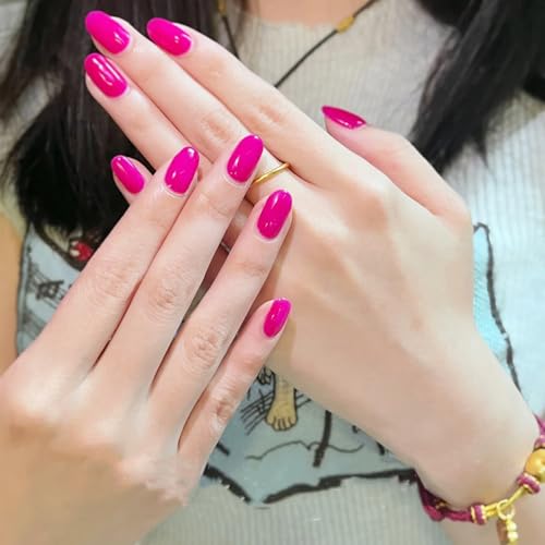 COSMOO 15ml Hot Pink Quick Dry Nail Polish