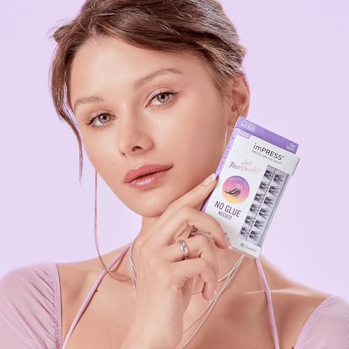 imPRESS Press On Lashes 12mm-14mm No Glue Needed