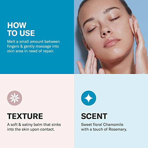 Odacit? Le Blue Balm Repair Balm, Blue Chamomile & Shea Butter, Multipurpose Face & Eye Moisturizer for Dry, Mature & Sensitive Skin, Barrier-Supporting Anti-Aging Cream, 1.69 fl oz.
