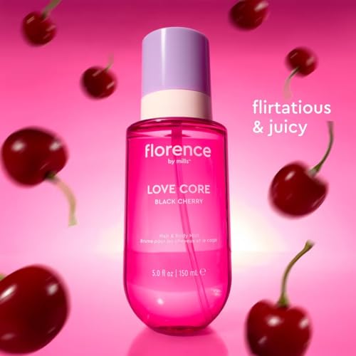 florence by mills Love Core Black Cherry Hair & Body Mist