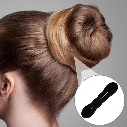 3-Piece Hair Bun Maker Set, 2 Sizes Sponge Updo Shaper