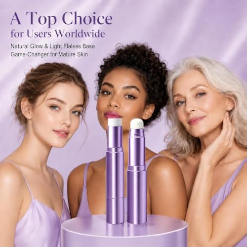 2-in-1 Color-Changing Foundation Stick with Brush