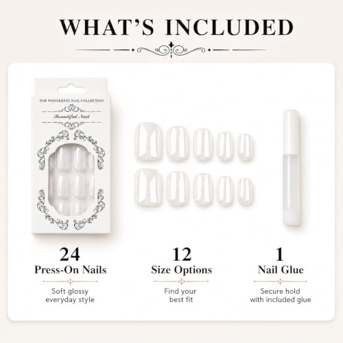 Press On Nails Full Cover Stick On Nail Art Salon Style