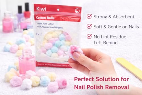 Cotton Balls Pack - 200 Soft, Lint-Free, Absorbent Makeup & Skincare Cotton