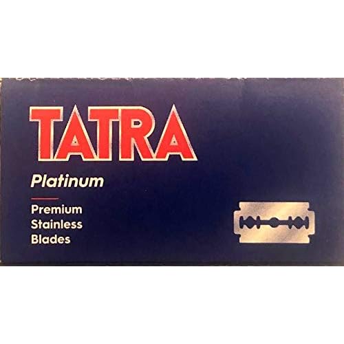 Razor Blades Club - 100 Tatra Platinum Double Edge Razor Blades