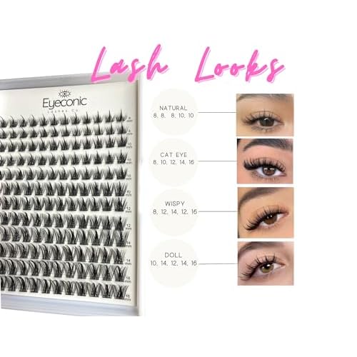 Eyelash Extension Kit DIY (Doll), Black