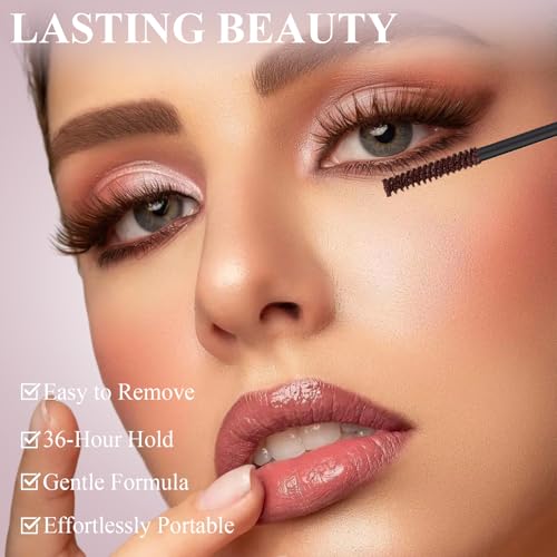 Plman Fine Brush Mascara Brown – Waterproof, Smudge-Proof