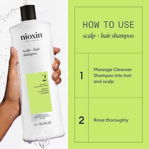 Nioxin System 2 Shampoo & Conditioner for Thinning Hair