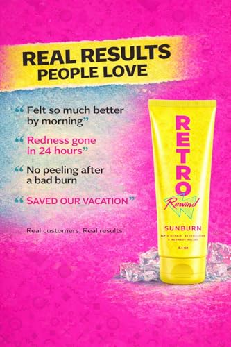 RETRO Rewind Sunburn After Sun Cream - Fast Redness Relief