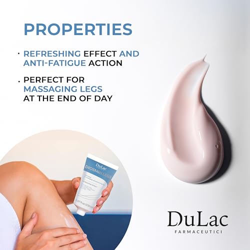 Dulac Diosmin Gel Cream for Legs - Cooling & Refreshing Care - 5.07 fl oz