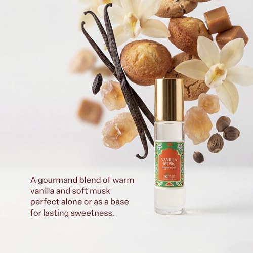 Vanilla Musk Perfume Oil Roll-On by Nemat - 10ml