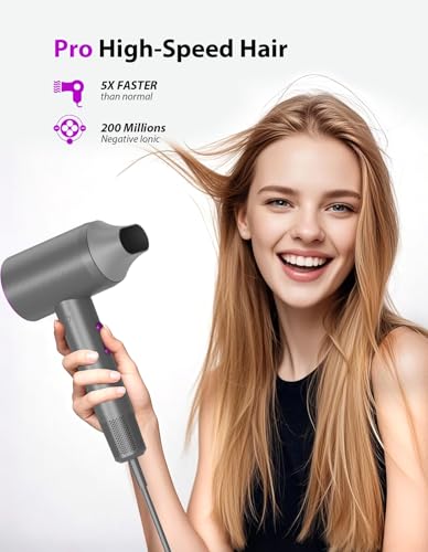 NUTROMO Hair Dryer 110000 RPM Fast Drying Ionic Care