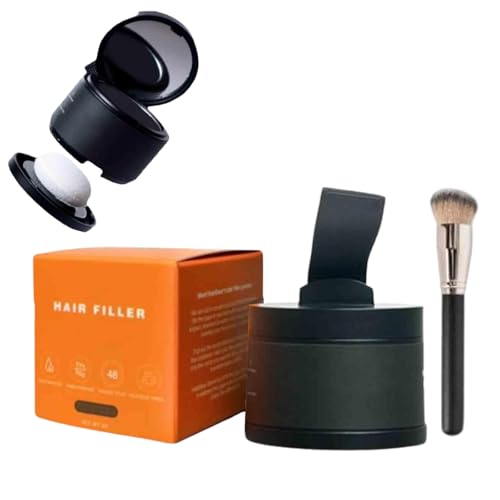 Hair Filler Powder - Instant Volume & Scalp Coverage Black